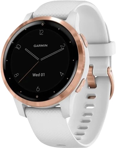 Garmin Vivoactive 4s Activity Tracker Small Rose Gold/White, C